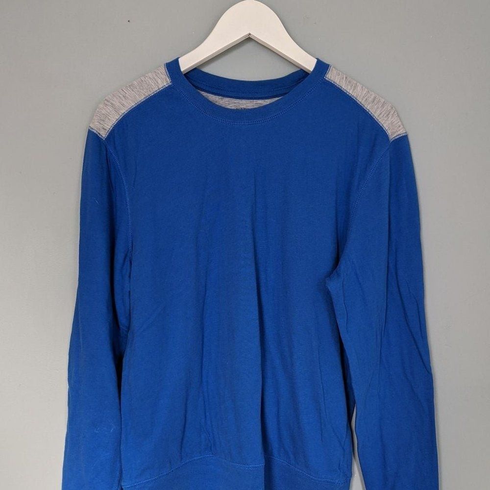 Old Navy Men's Long Sleeve T Blue